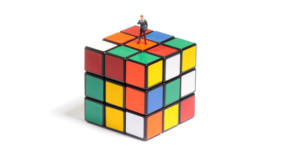 Warsaw,,Poland, ,17th,December,,2011:,Small,Figure,Of,Businessman