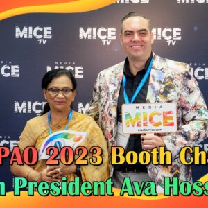 APAO 2023 Booth Chat with President Ava Hossain