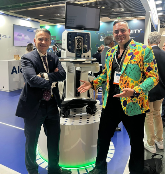 Seba Leoni of Alcon, President, International Surgical Business