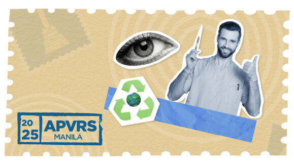 Sustainability in ophthalmology imaging graphic APVRS