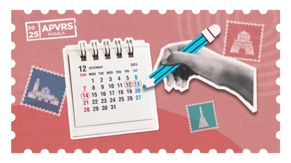 Retina round up APVRS 2025 Manila schedule graphic with marked dates