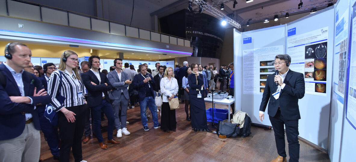 Dr. Cagampang presenting his paper at the DOG 2025