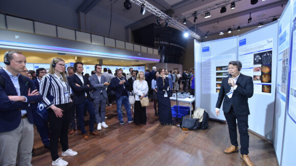 Dr. Cagampang presenting his paper at the DOG 2025